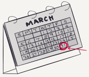 Mar 31 Calendar